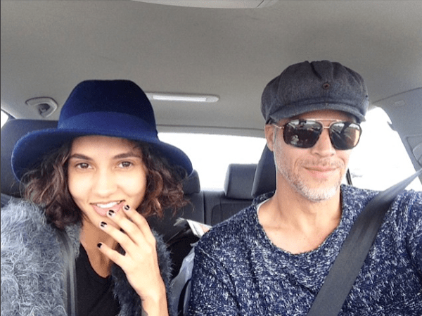 Paris St John and Bryan Randall in a photo from her Instagram.