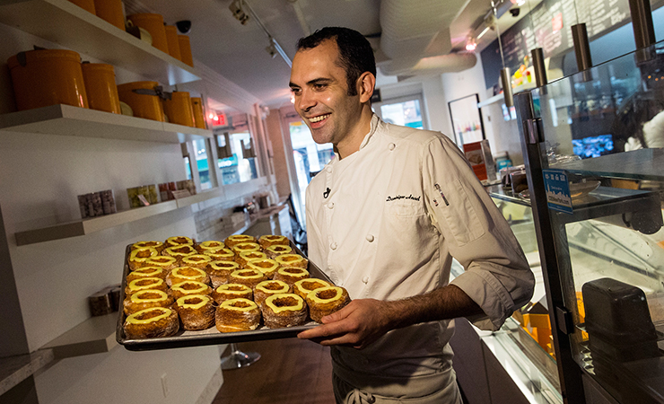 Dominique Ansel which his cornets, which regularly sell out before 8am.