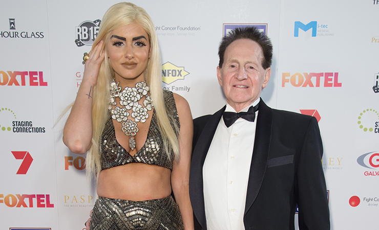Gabi Grecko and her husband, Geoffrey Edelsten, are both contestants on the show. Photo: Getty
