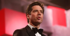 Little accuses AFL chief executive Gillon McLachlan, then deputy chief of betryaing his word. Photo: Getty