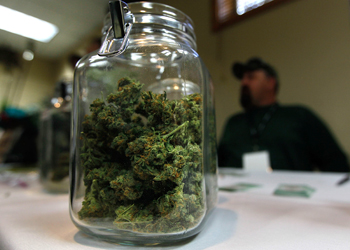 In Denver, marijuana is perfectly legal to buy. Photo: Getty