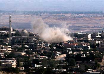 Syrian conflict Golan Heights
