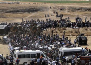 The conflict in Syria has seen about 11 million people displaced. Photo: Getty