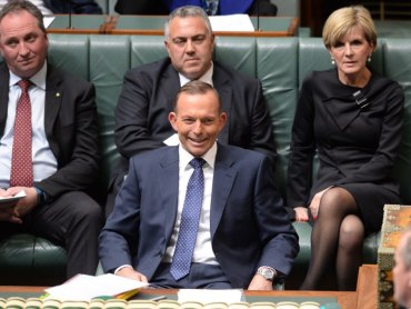 Mr Abbott has walked in eight previous poll results. Photo: AAP