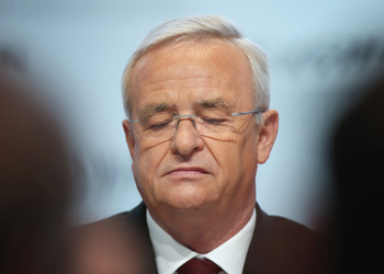 VW boss Martin Winkerton said he was "infinitely sorry". Photo: Getty.