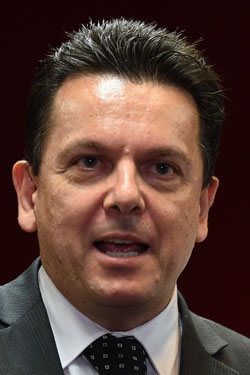 Mr Xenophon was unhappy with the shutdown of the auto-manufacturing industry. Photo: AAP