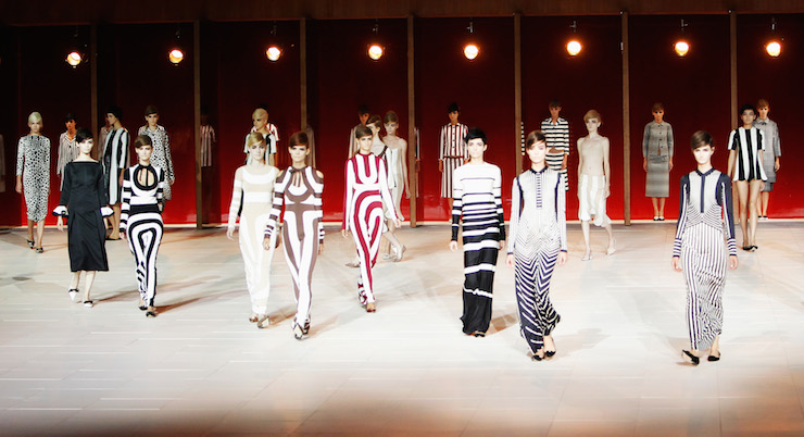 Redux style at a Marc Jacobs show.