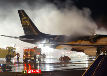 UPS plane fire, 2006