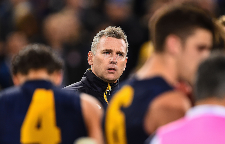 Adam Simpson has an understanding of Hawthorn's tactics. Photo: Getty
