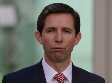 Simon Birmingham says universities need certainty.