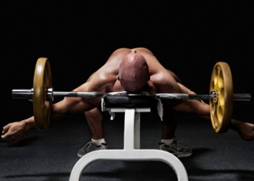 gym man tired exhausted