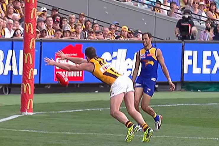 Brian Lake's athleticism and intensity late on impressed. Photo: Getty