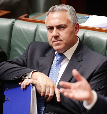 Then Treasurer Joe Hockey agreed Australia's safeguards against the global flow of dirty money should be strengthened.