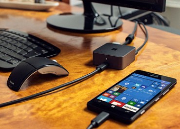 microsoft continuum lumia display dock
