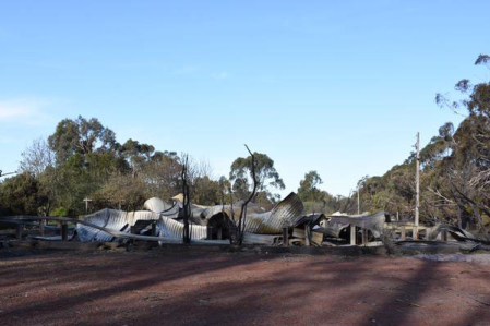 A second Lancefield home has been demolished.