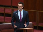 New Greens Senator Robert Simms makes his first speech in the Senate.