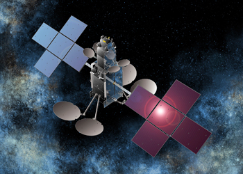 Sky Muster is the first of two NBN satellites. Photo: AAP