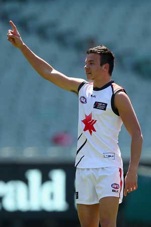 Daniel Rioli reckons he has his uncle Cyril covered for pace. Photo: Getty