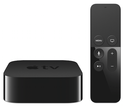 The brand spankin' new Apple TV.