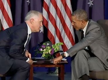 Obama Turnbull washington