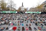 paris shoes protest