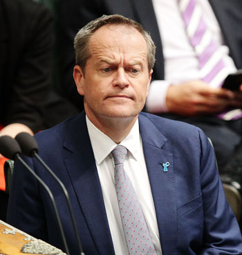 Labor is down again on a two-party preferred basis.