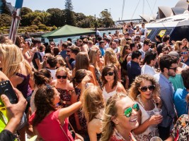 music festival crowd