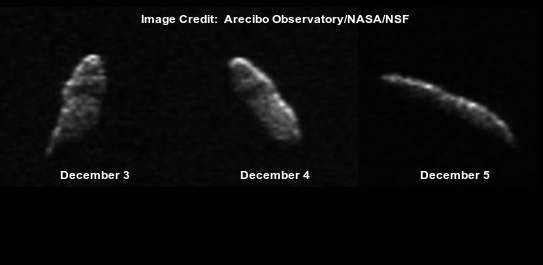 christmas eve asteroid