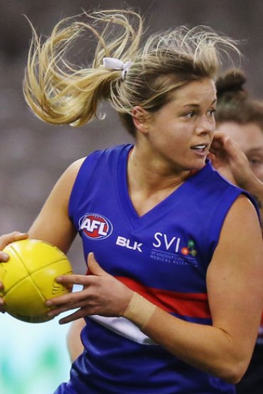 The AFL wants a national women's competition in place by 2017. Photo: Getty