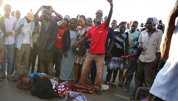 Violence is omnipresent in Nairobi. Photo: AAP 