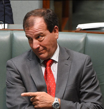 The PM will be grateful for this respite from pesky questions about the Special Minister of State, Mal Brough.