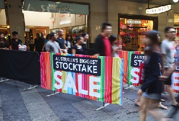 Don't take your new card to the January sales. Pic: Getty.