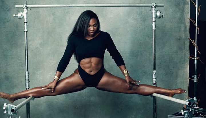 Williams showed off her incredible strength in New York Magazine in August. Photo: New York Magazine