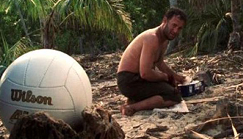 If only he had Wilson to keep him company. 