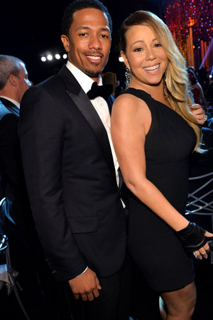 Carey and Nick Cannon. 2007-2014. Photo: Getty