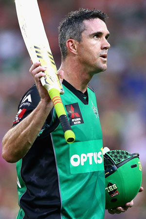 Big name international players, like Kevin Pietersen, boost the competition's appeal. Photo: Getty