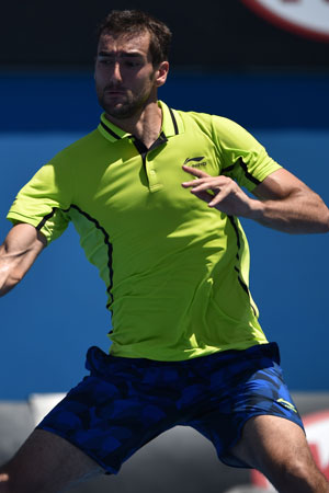 Marin Cilic just needed a Corona for this lime. Photo: Getty