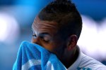 Nick Kyrgios forehand