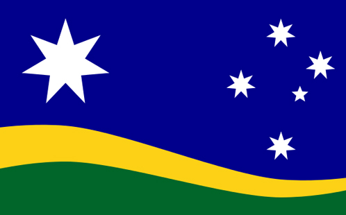 The 'Southern Horizon' flag.