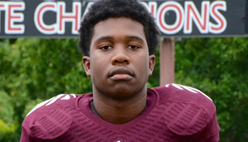 Zaevion Dobson, 15, was tragically killed while protecting his friends from gunfire. Photo: Twitter