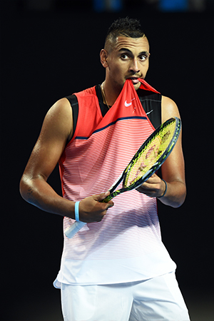 He also took the food theme way too far. Photo: AAP