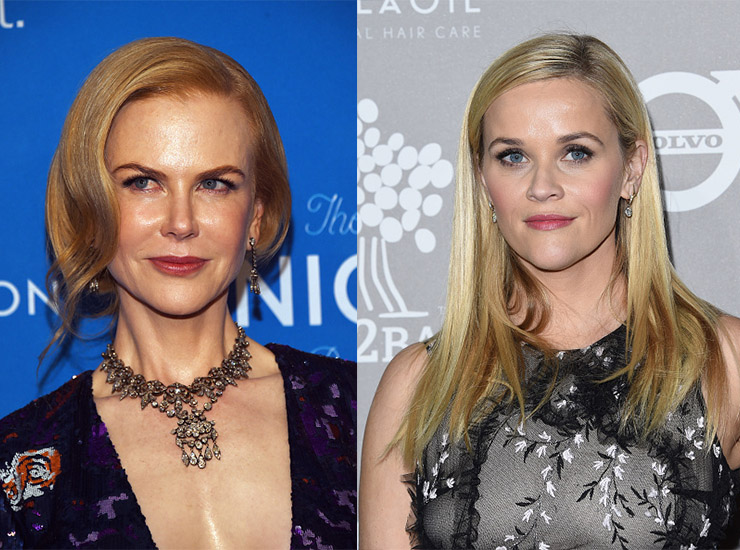 Nicole Kidman and Reese Witherspoon play kindergarten mothers. Photo: Getty