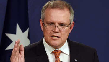 Mr Morrison's first budget has been widely judged as a subdued announcement. Photo: AAP