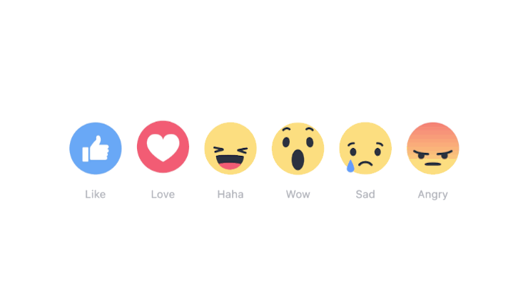 Facebook-Reactions