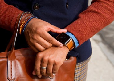 The Apple Watch is an expensive niche product, whereas Fitbits appeal to the masses, an expert says. Photo: Getty