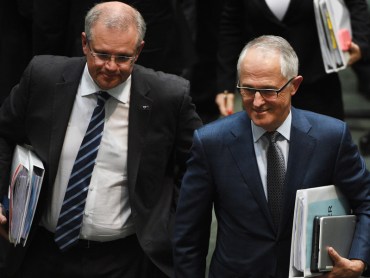 Scott Morrison Malcolm Turnbull