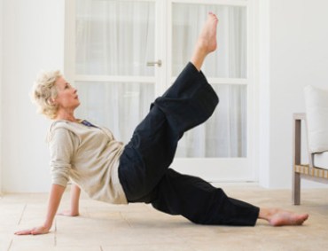 Pilates is low impact and great for the all-important pelvic floor. Photo: Getty