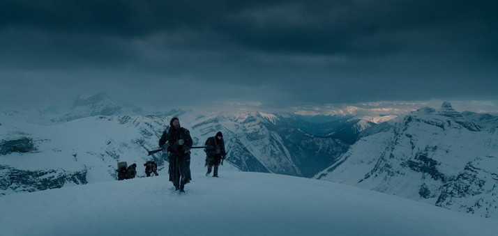 The Revenant was shot in extreme conditions in Alberta, Canada.