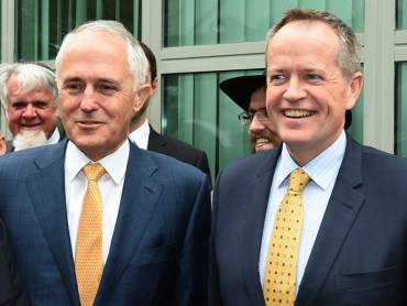 Malcolm Turnbull and Bill Shorten
