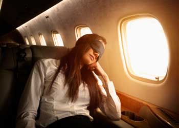 sleep on a plane